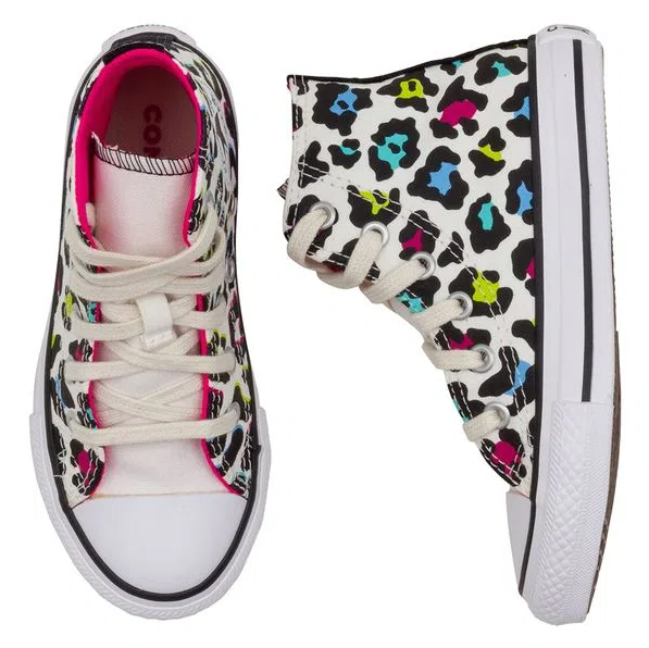 Tênis All Star cano alto infantil diversas cores ou estampas